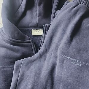 Comfirt Women's Navy Hoodie and Sweatpants Set